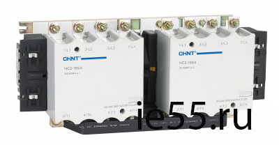 Контактор NC2-225NS реверс 225A 400В/АС3 50Гц (CHINT)